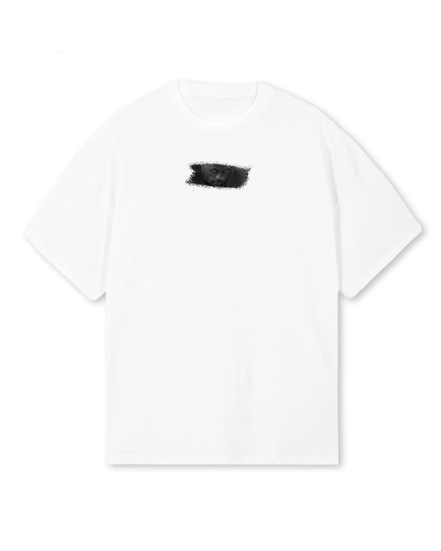 White Oversized Tee - King James Heat