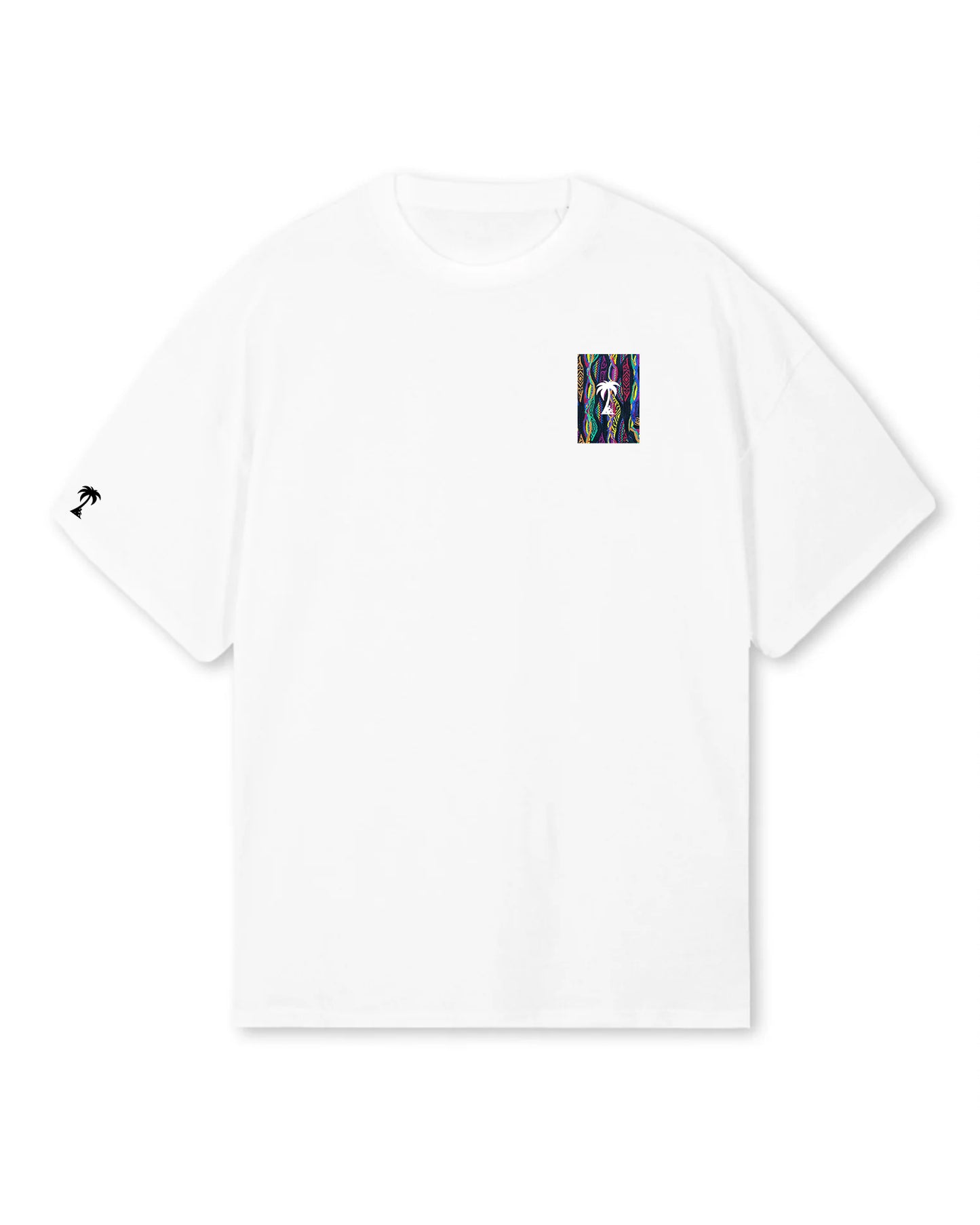 White Oversized Tee - Biggie Smalls "Coogi Dream"