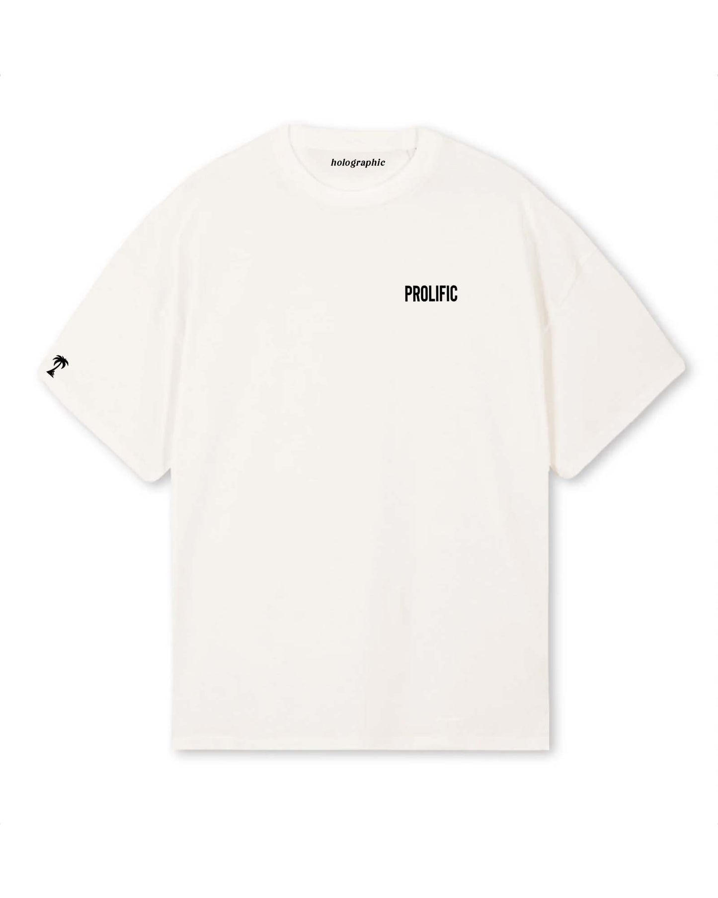 Vintage White Oversized Tee - Nipsey Prolific