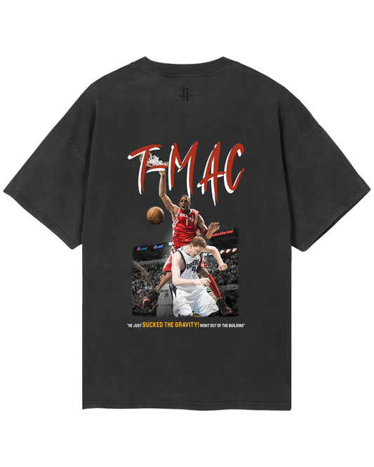 Vintage Black Oversized Tee - Tracy McGrady